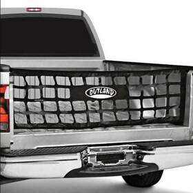 80001 Outland 631410035490 Tailgate Cargo Net For Mini/mid-size Pick-up Trucks Black Open Box