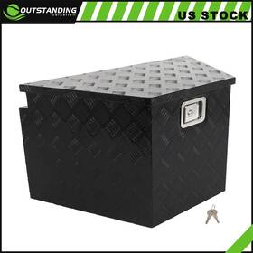 Ou11802961176753parts Outstanding-carparts Pickup Truck Underbody Bed Tool Box Trailer Aluminum Storage 33 Inch X 19 18