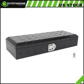 Ou183168parts Outstanding-carparts Aluminum Storage Tool Box With 1x Lift Air Rod 34 Inch X12 X6 For Truck Home Garage