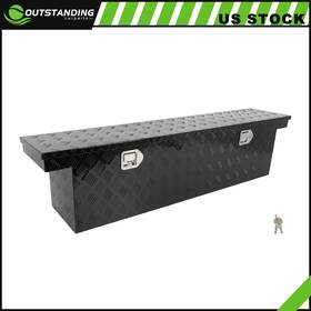 Ou183184parts Outstanding-carparts Storage Tool Box 60 Inch X18 With 2x Lift Air Rod Lock For Truck Home Garage
