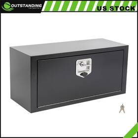 Ou183193parts Outstanding-carparts Storage Tool Box With 2x Chain 30 Inch X12 X14 For Truck Garage Auto Repairing Works