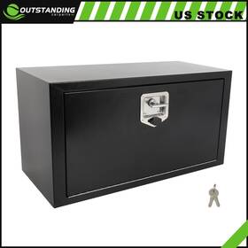 Ou183194parts Outstanding-carparts 30 Inch X14 X16 Storage Tool Box With 2x Chain 1x Lock Fits Truck Garage Home