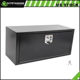 Outstanding-carparts Ou18319712882419parts Storage Tool Box With 2x Chain 36 Inch X14 X 16 For Truck Garage Auto Repairing Works