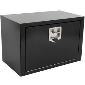 Pa18348ra190e Parautostore 24 Inch X14 X16 Aluminum Tool Box Truck Bed Trailer Rv Toolbox With 2x Chain 1x Lock