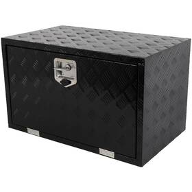 Pa18352ra177e Parautostore 30 Inch X18 Aluminum Tool Box Truck Bed Trailer Rv Toolbox For With 2x Chain
