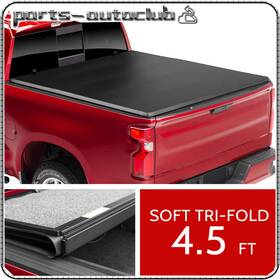 Pac154190part Parts-autoclub 4.5ft Tonneau Cover Soft Tri-fold For 2022-2024 Maverick
