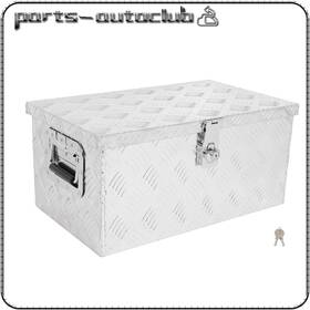Pac183160part Parts-autoclub Aluminum Storage Tool Box With 1x Lift Air Rod 20 Inch X12 X9.5 For Truck Home Garage