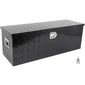 Pac183163part Parts-autoclub Aluminum Storage Tool Box 44 Inch X15 With 2x Chain For Truck Garage Home Office