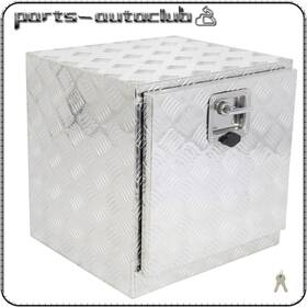 Pac183169part Parts-autoclub Aluminum Storage Tool Box With 2x Chain 18 Inch X 17 X18 For Truck Garage Home Office