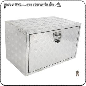 Pac183177part Parts-autoclub Aluminum Storage Tool Box 30 Inch X 18 X18 With 2x Chain For Truck Garage Home Office