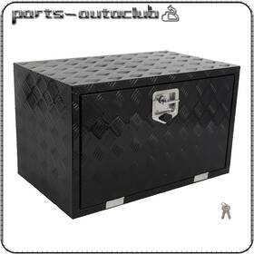 Pac183178part Parts-autoclub Aluminum Storage Tool Box 30 Inch X 18 X18 With 2x Chain For Truck Garage Home Office