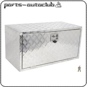 Pac183179part Parts-autoclub Aluminum Storage Tool Box 36 Inch X18 With 2x Chain For Truck Garage Home Office