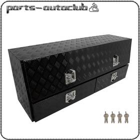 Pac183185part Parts-autoclub 60 Inch X13 X21 Aluminum Storage Tool Box 2x Lifting Air Rod 4x Locks For Rv Pickup