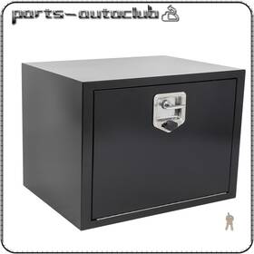 Pac183192part Parts-autoclub Storage Tool Box With 2x Chain 24 Inch X18 For Truck Garage Auto Repairing Works