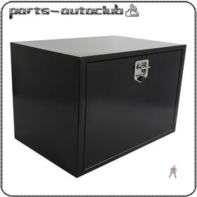 Pac183199part Parts-autoclub Aluminum Storage Tool Box 36 Inch X24 X1.2 With 2x Chain 1x Lock For Truck Garage Home