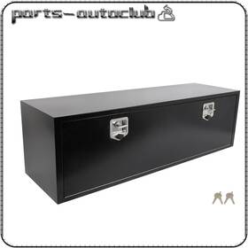 Pac183202part Parts-autoclub Aluminum Storage Tool Box With 2x Chain Lock 60 Inch X18 For Truck Home Garage