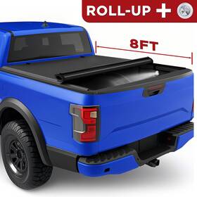 131103-pz Perfit Zone 8ft Truck Bed Tonneau Cover For 2015-2025 Ford F150 F-150 Soft Roll Up