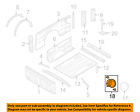9l3z99108a12a Pick Box-rear Oem Up Crossmember -150 09-14 Ford