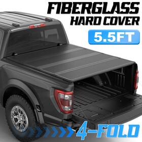 30501m04244602-b1 Polemotor 5.5ft Bed Hard Truck Tonneau Cover For 2022 2023 2024-2026 Toyota Tundra 4 Fold