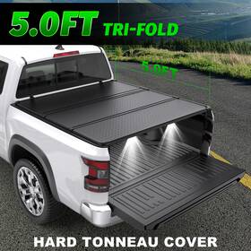 X1m042206x Poleparts 5ft Hard Bed Tonneau Cover For 2004-14 Chevy Colorado Gmc Canyon Extra Short