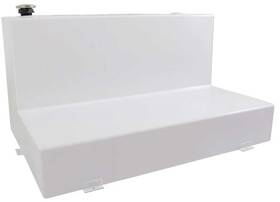 Pro92747s Promaxx Automotive White Steel Liquid Transfer Tank 92-gallon L-shaped 46.75 Inch