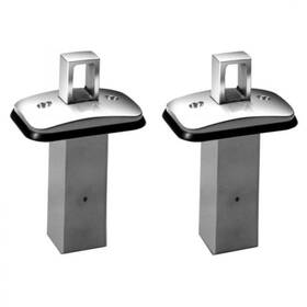 8253 Putco 99914rear Chrome Push-up Tie Downs For 14-18 Sierra Silverado