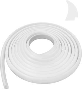 Qlzbccmft03 Qlzozb White Rv Window Seal Strip 1/2ftft X 1/4ftft Rubber Weather 30 Ft