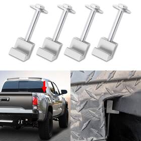 Qph7086 Qztyty 4pcs Truck Tool Box Mounting Kit Hooks Pickup Tie