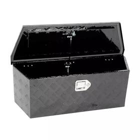 R821289 Racingcarpartshome 35 Inch X12 Aluminum Heavy Duty Pickup Truck Bed Storage Tool Box With Lock And Key