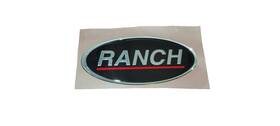 P12601 Ranch Truck Cap Large Dome Decal #p12601