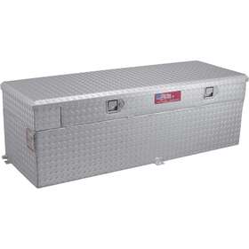 1986561 Rds Aluminum Auxiliary Fuel Tank Toolbox Combo 60-gallon Rectangular Diamond