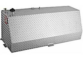 71783 Rds Wedge Auxiliary Diesel Fuel Tank - 63 Gal. 50 Inch L X 18 W 19 H Silver
