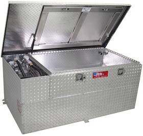 73615 Rds Tanks Rectangular 52 Gal. Liquid Transfer Tank With Pump