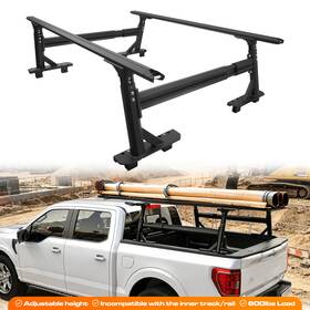 Re Motor C1998 Truck Bed Rack Adjustable Height Heavy Duty Aluminum For Silverado/f150/ram