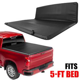 R16710ed983hare Redhare Tonneau Cover Truck Short Bed 5ft For Toyota Tacoma Soft Tri-fold 2005-2015