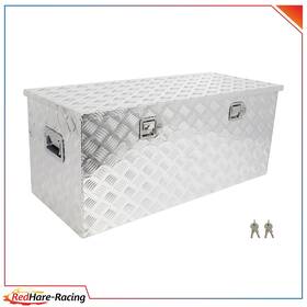 R18324ed164hare Redhare Aluminum Storage Tool Box With 1x Lift Air Rod 44 Inch X 18 X18 Fits Truck Garage Home