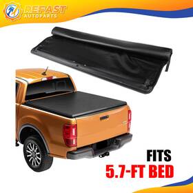 Re152ts13307 Refast-autoparts 5.7ft Truck Bed Roll Up Waterproof Tonneau Cover Fit Dodge Ram 1500 2009-2023