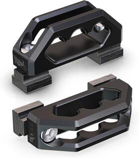 02202 Reno Bed Rail Cleats Tie Down Anchors For Cargo 2pcs Black