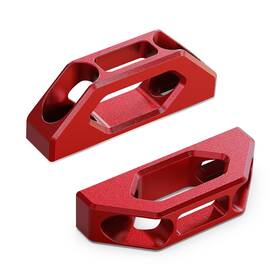 Rs023 Reno Tie Down Hooks Aluminium Bed Anchors D Red