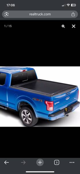 60335 Retrax Retraxone Mx Tonneau Cover For 2019-2023 Ford Ranger 5ft - Short Bed