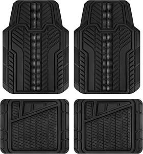 Jd102-229 Road Comforts Rubber Floor Mats Heavy Duty Automotive Car Set Gray
