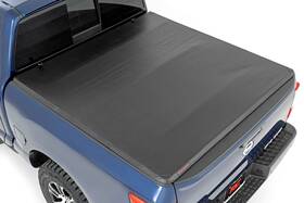 41816550a Rough Country Soft Tri-fold For 2017-2024 Nissan Titan 5ft7 Inch -
