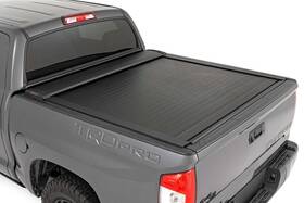 46414550 Rough Country Retractable Bed Cover For 07-21 Toyota Tundra 5ft7 Inch -