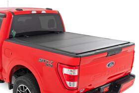 49220550 Rough Country Hard Flip-up Bed Cover For 2015-2020 Ford F-150 5ft7 Inch -