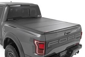 49225650 Rough Country Hard Flip-up Bed Cover For 2021-2025 Ford F-150 6ft7 Inch -