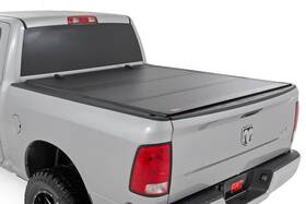 49318650 Rough Country Hard Flip Up Bed Cover For 2009-2018 Ram 1500 6ft4 Inch -