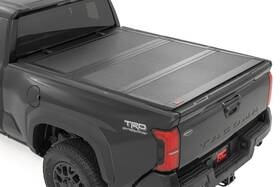 49420650 Rough Country Hard Flip Up Bed Cover For 24-25 Toyota Tacoma 6ft -