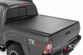 50415500 Rough Country Hard Roll Up Bed Cover For 2005-2015 Toyota Tacoma 5ft -