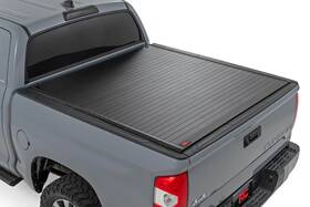 50514550 Rough Country Hard Roll Up Bed Cover For 2007-2021 Toyota Tundra -