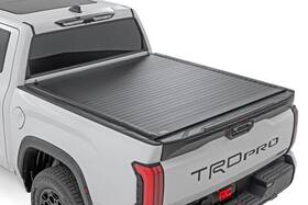 50514551 Rough Country Hard Roll Up Bed Cover 5ft7 Inch For Toyota Tundra 2022-2025